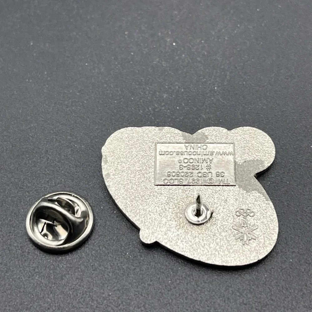 2002 Salt Lake City Olympics Cycling Lapel Hat Pin‎